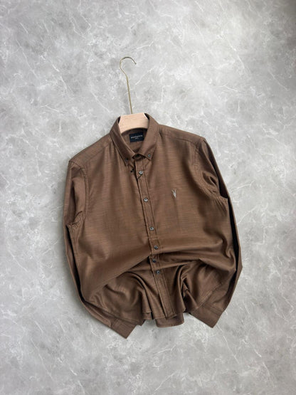 BROWN IMPORTED SHIRT