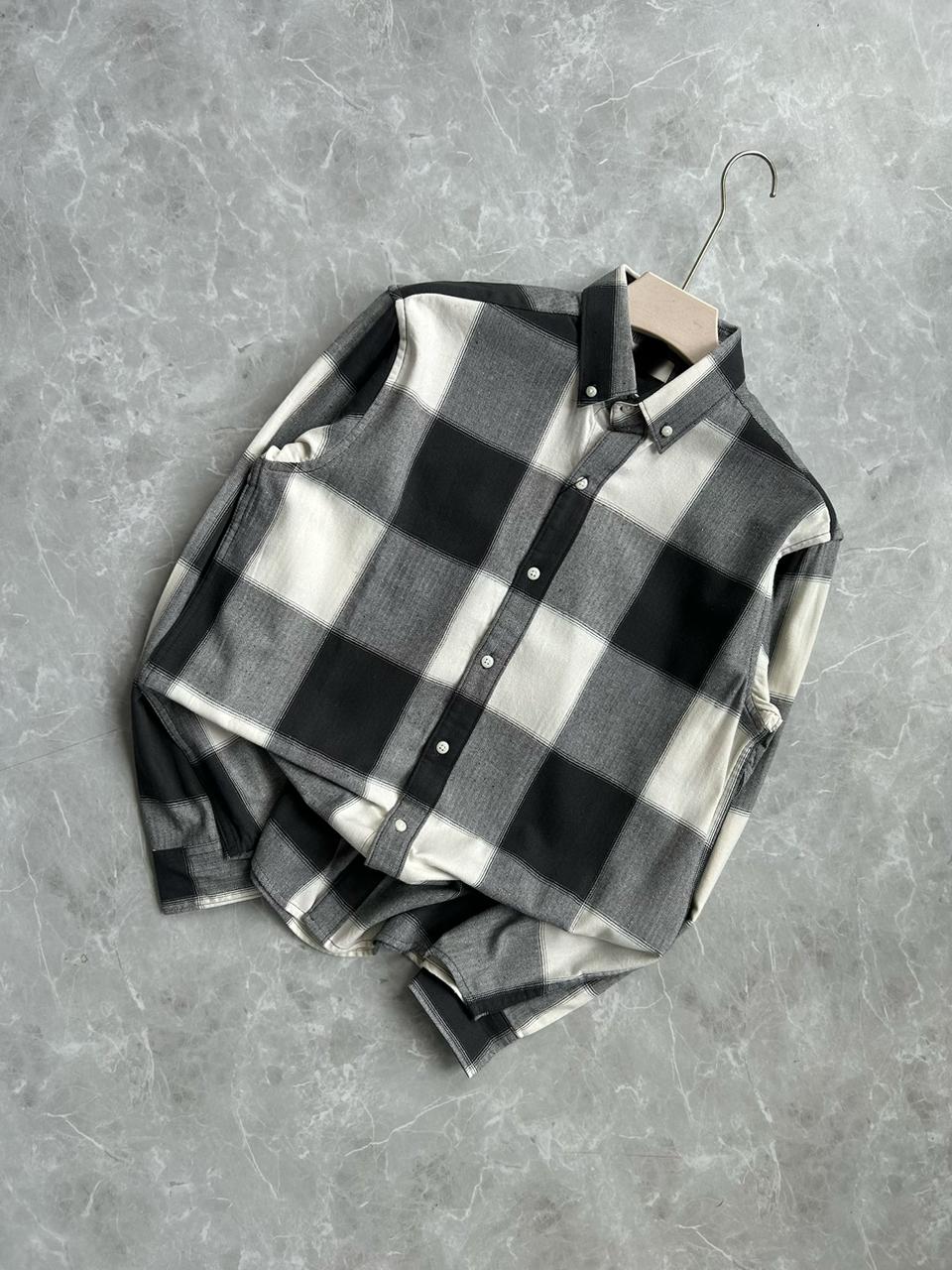 DARKGRAY FLANNEL SHIRT