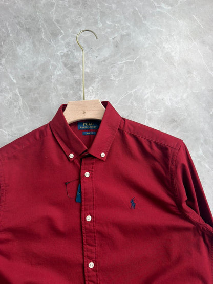 RED COTTON SHIRT
