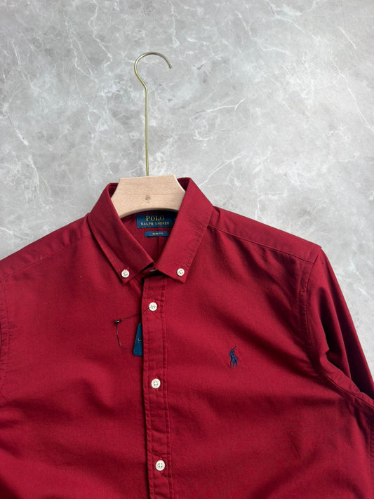 RED COTTON SHIRT