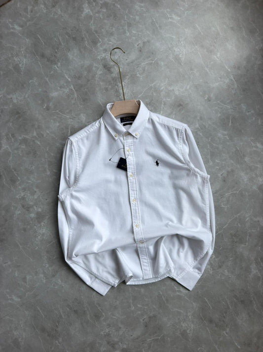 WHITE COTTON SHIRT