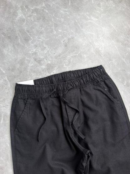 BLACK LINEN TROUSERS