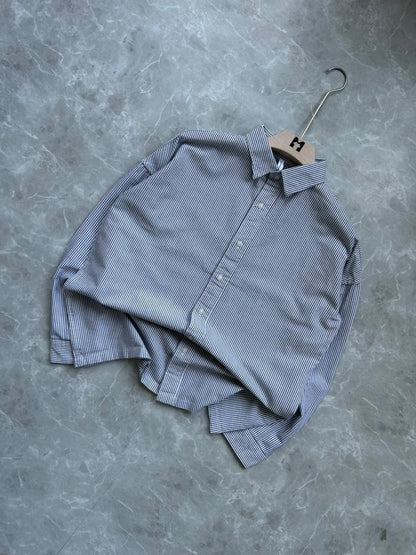 GRAY STRIPES PRINTED SHIRT