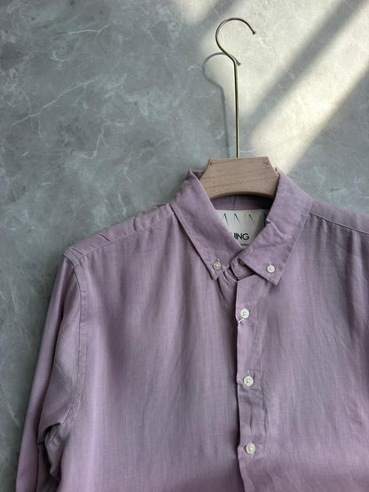 LAVENDER LINEN SHIRT