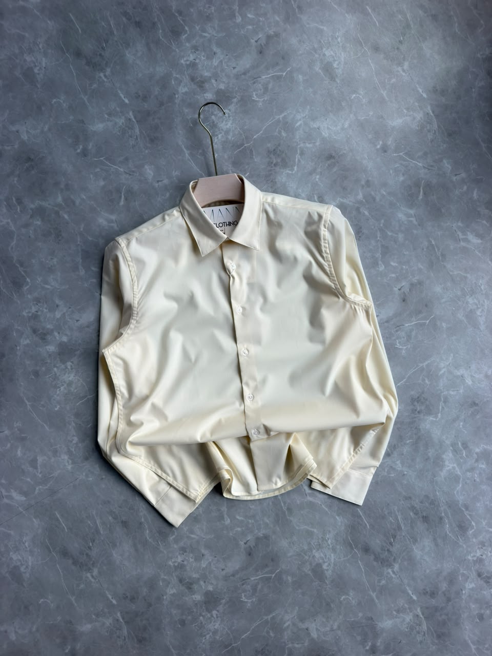 BUTTER WHITE SATIN SHIRT