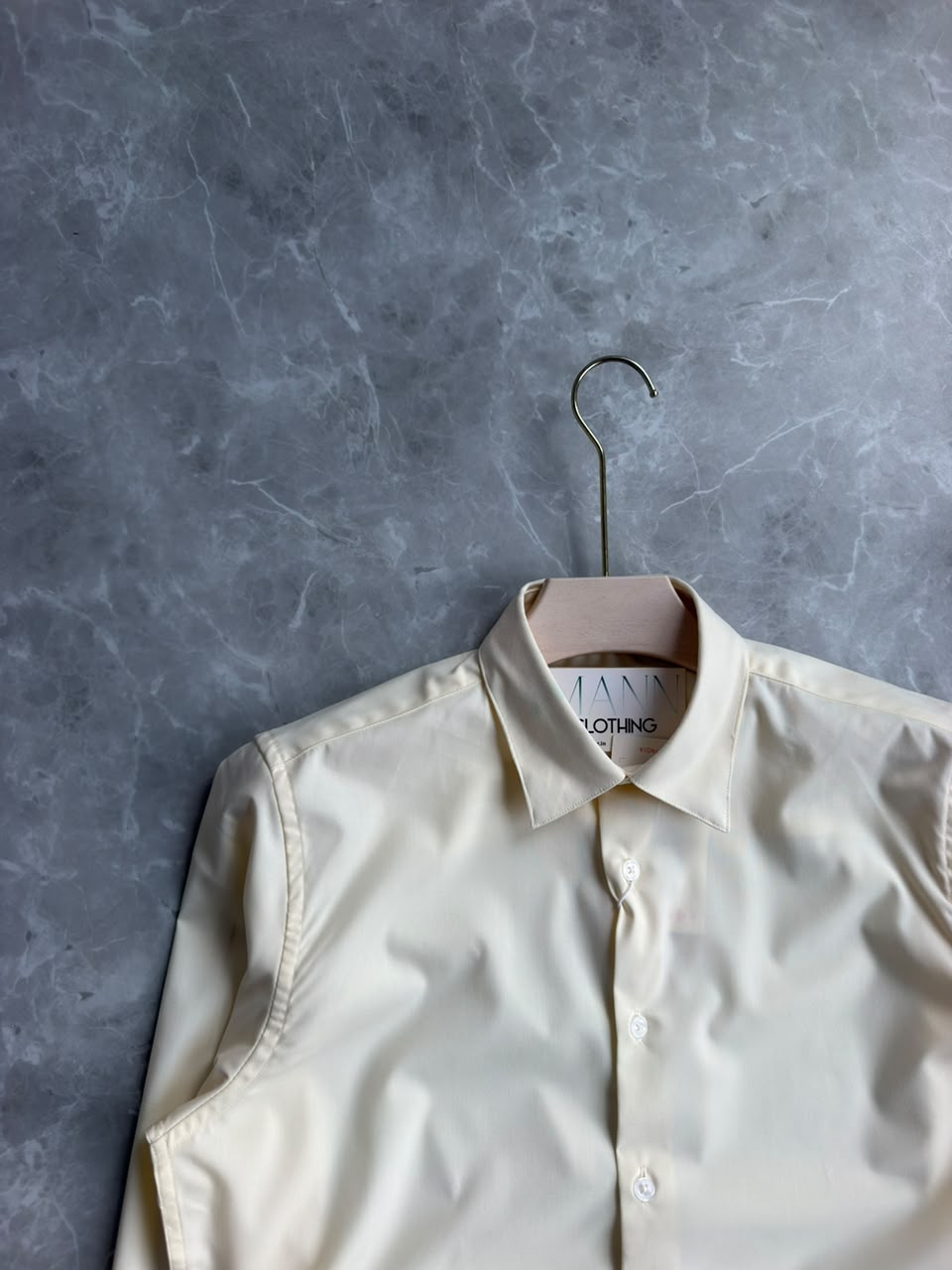 BUTTER WHITE SATIN SHIRT