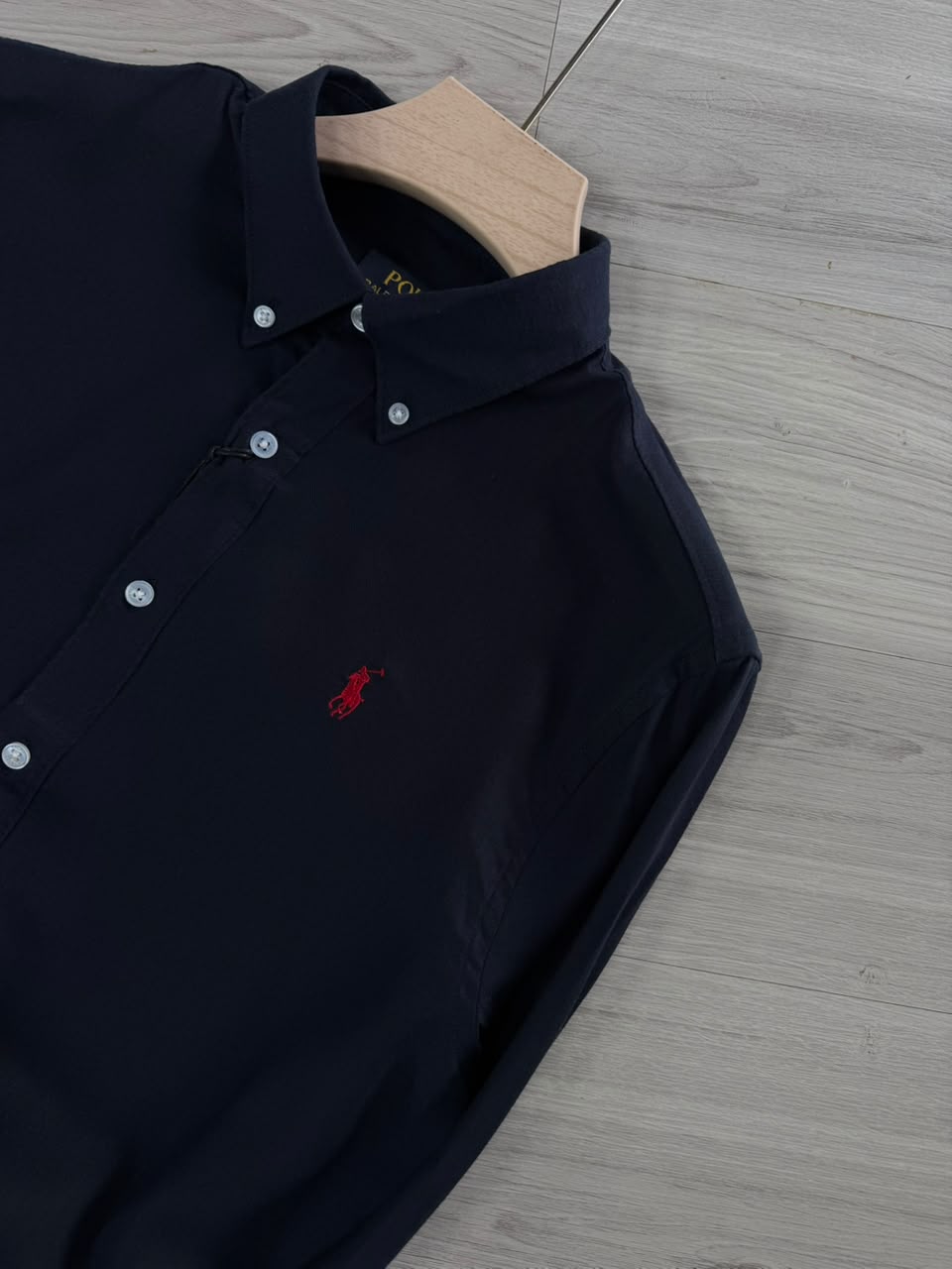 NAVY BLUE LINEN SHIRT
