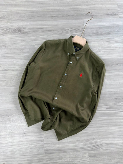 OLIVE GREEN SHIRT