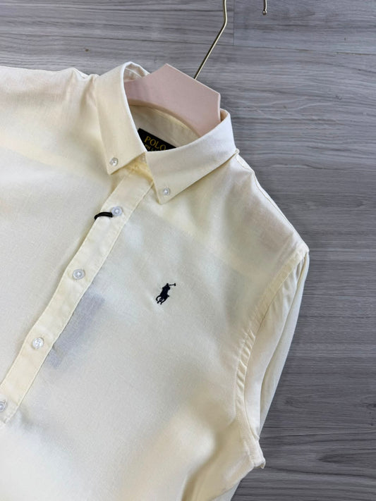 IVORY LINEN SHIRT
