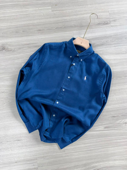 INKBLUE LINEN SHIRT