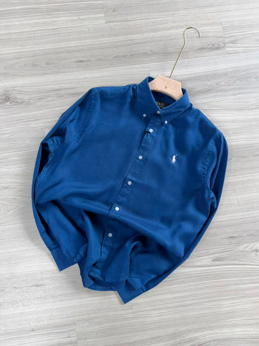 INKBLUE LINEN SHIRT