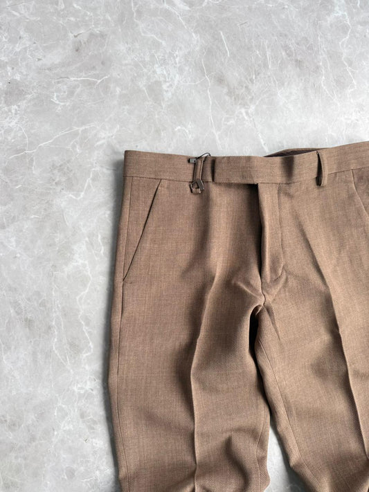 BROWN IMPORTED FORMAL PANT