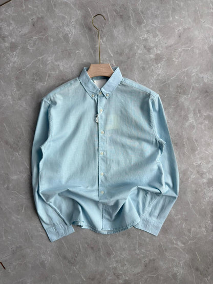 SKY BLUE LINEN SHIRT