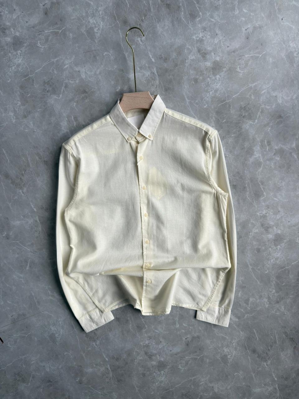BEIGE LINEN SHIRT