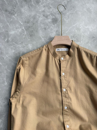 SANDAL MANDRAIN COLLAR SHIRT