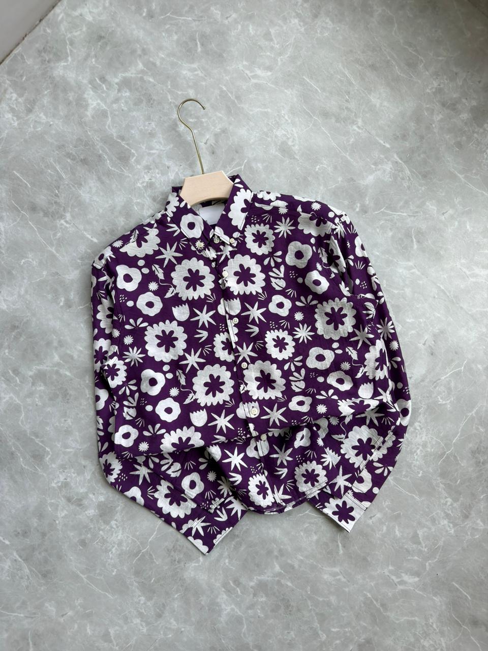 PERPULE  IMPORTED PRINTED SHIRT