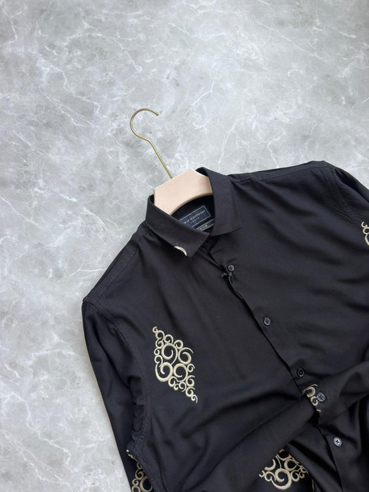 IMPORTED EMBROIDERY SHIRT