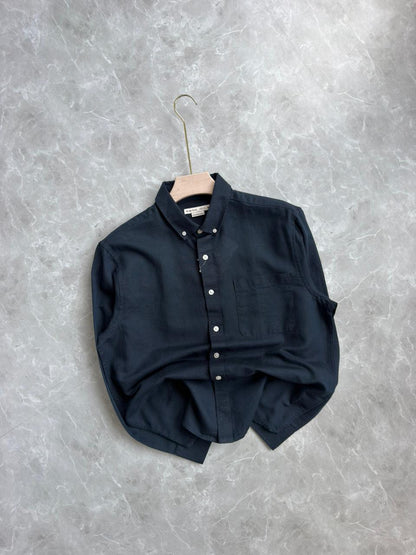 BLUE LINEN SHIRT