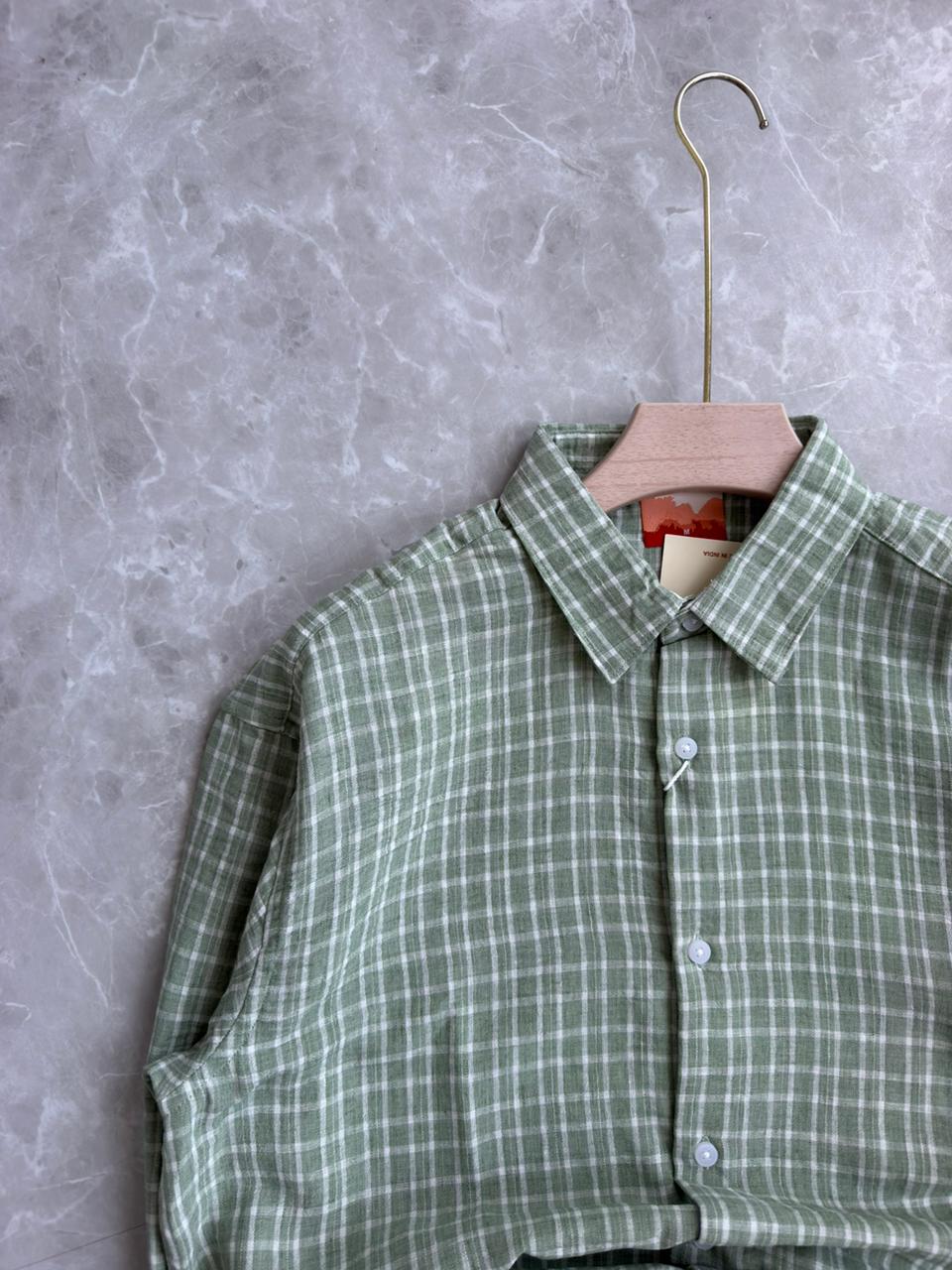 IMPORTED CHECKED SHIRT