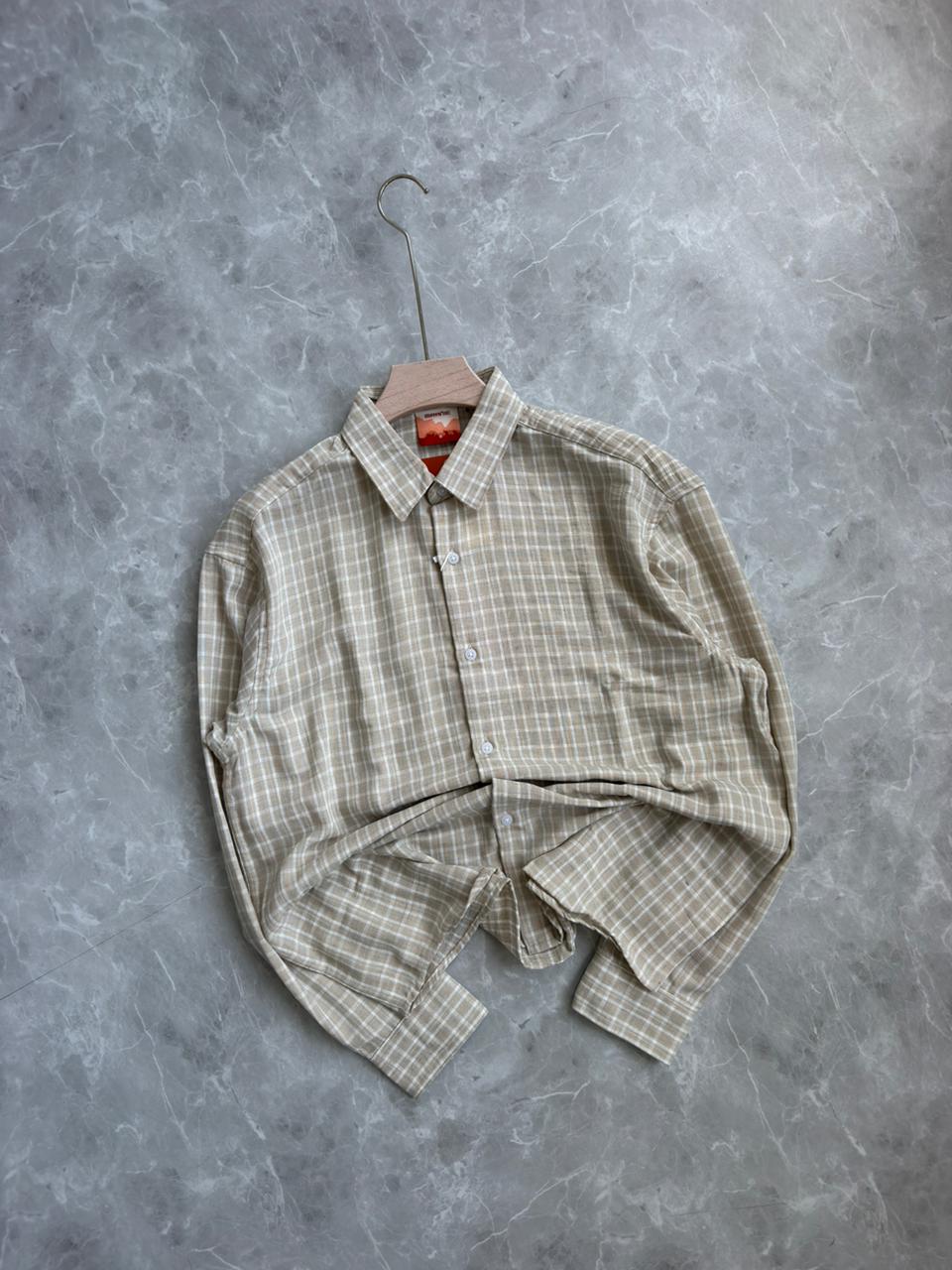IMPORTED CHECKED SHIRT