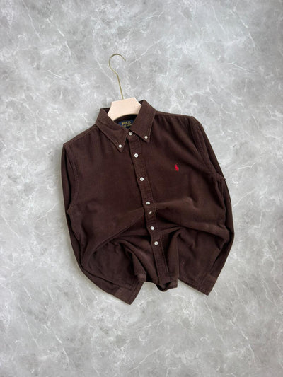 COFFEBROWN CORDUROY SHIRT