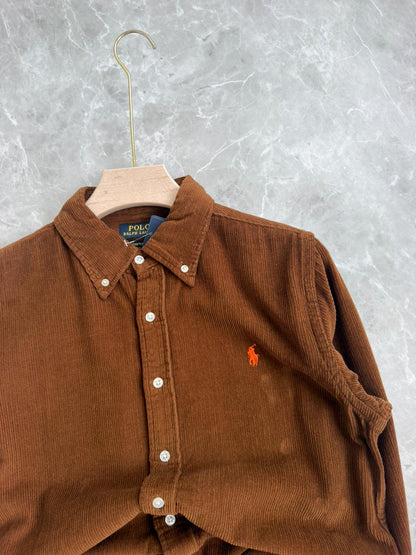 BROWN CORDUROY SHIRT