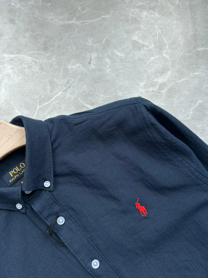 NAVYBLUE LINEN SHIRT