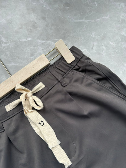 DARK GRAY CARGO TROUSERS