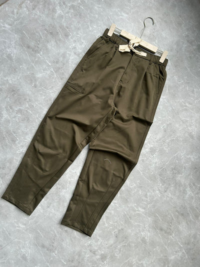 GREEN CARGO TROUSERS