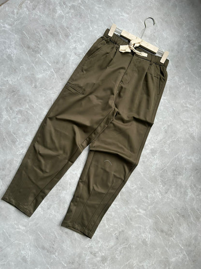 GREEN CARGO TROUSERS
