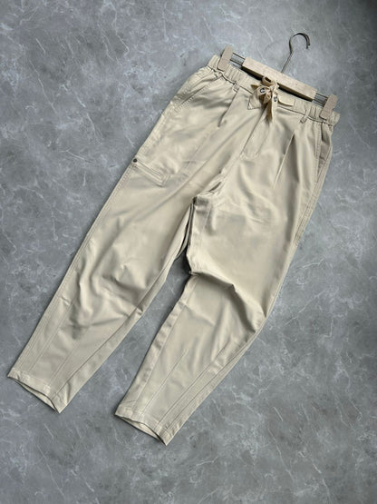 BEIGE CARGO TROUSERS