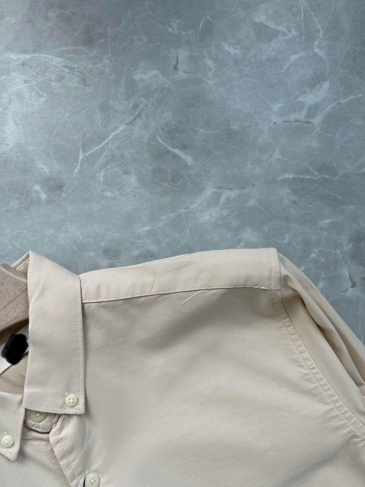 CREAM COTTON SHIRT