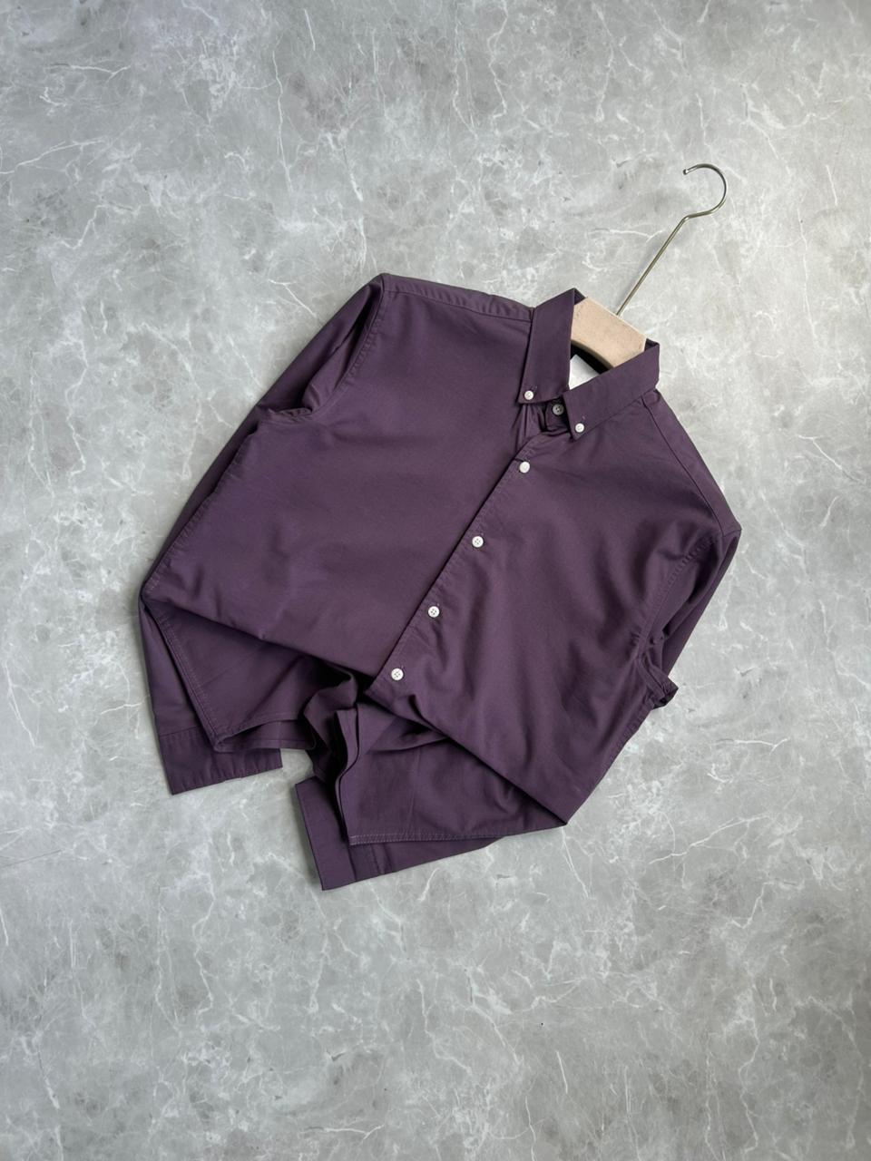 LAVENDER COTTON SHIRT