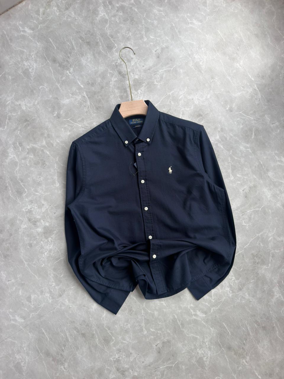 NAVYBLUE COTTON SHIRT